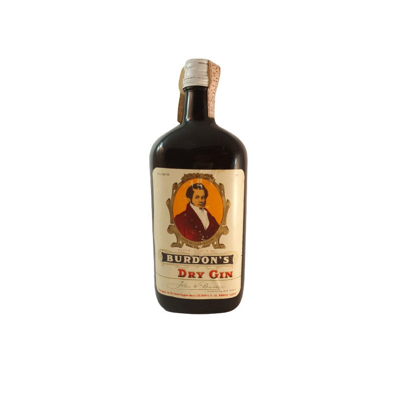 burdon's gin release 60' botlled puerto de santa maria