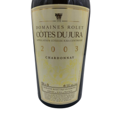acheter du vin rolet cotes du jura chardonnay 2003 magnum