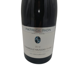buy wine patrice rion chambolle musigny les amoureuses 2014