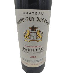 acheter du vin chateau grand puy ducasse 2002