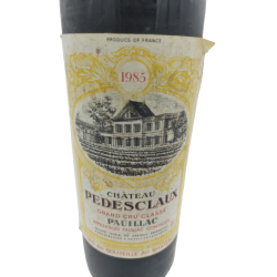 buy wine chateau pedesclaux 1985