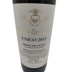 Buy wine vega sicilia unico gran reserva 2012 ribera del duero