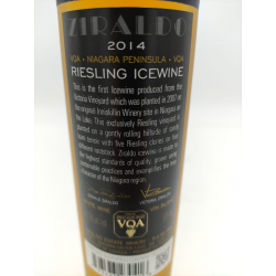 acheter du vin ziraldo ice wine riesling 2014 37.5 cl