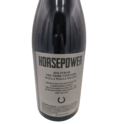 Acheter du vin horsepower the tribe vineyard syrah 2016