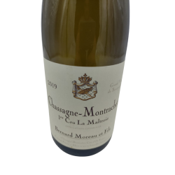 acheter du vin bernard moreau chassagne montrachet 1 er cru maltroie 2019