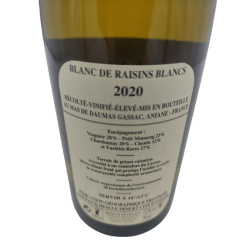 Acheter du vin mas daumas gassac blanc 2020