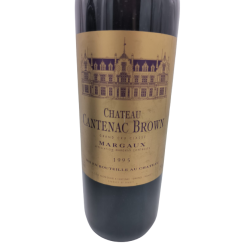 buy wine margaux chateau cantenac brown 1995