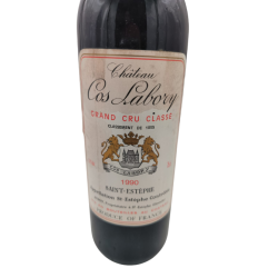 buy wine saint estephe chateau cos labory 1990