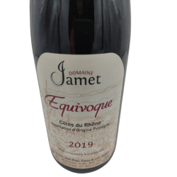 Acheter du vin jamet cote du rhone equivoque 2019