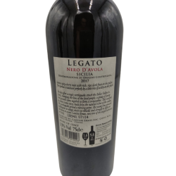 Buy wine legato rouge nero d'avola 2017