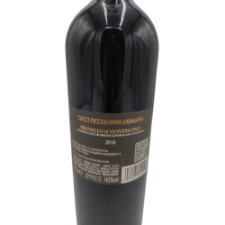 Acheter du vin ciacci brunello di montalcino piccolomini d'aragona 2014