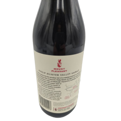Acheter du vin mount pleasant philip syrah 2018