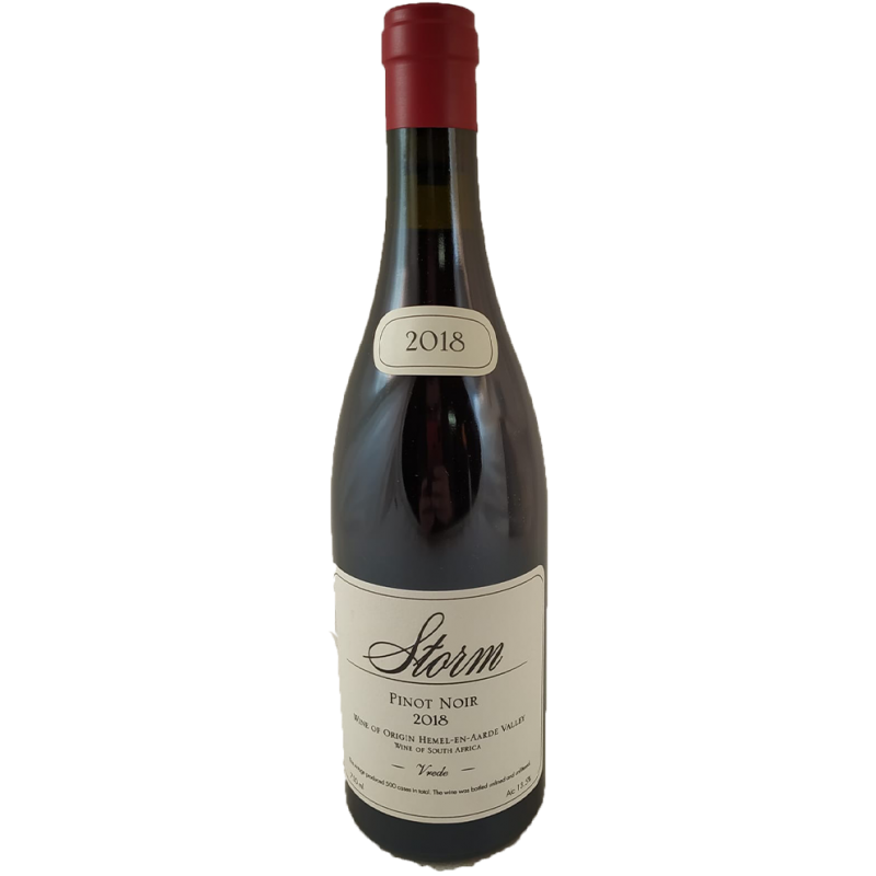storm wines vrede pinot noir 2018